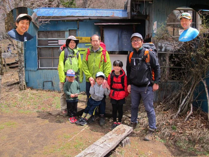 「初めての山小屋」の写真 1枚目