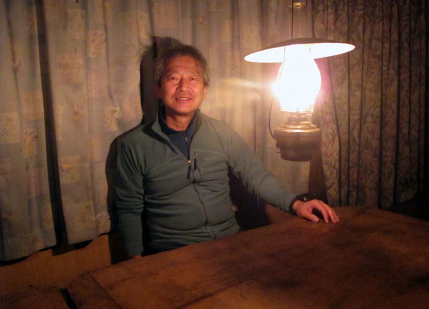 久々の小屋停まり自炊山行