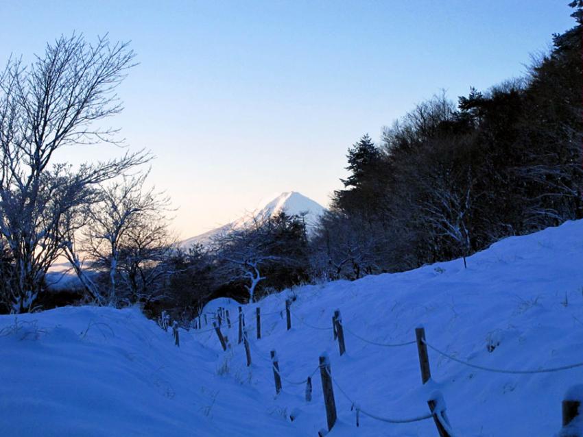 峠から