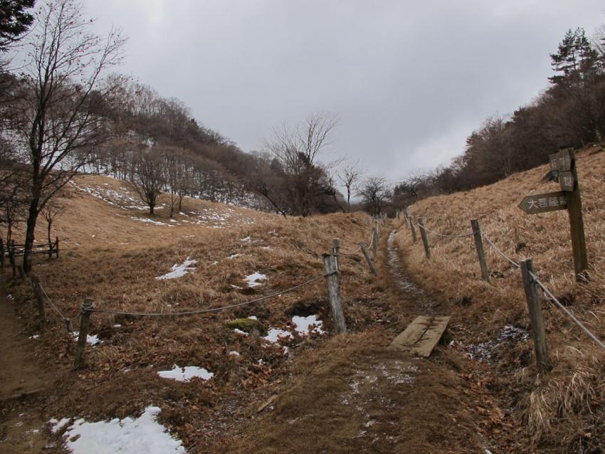 丸川峠の風景